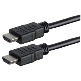 PRO SIGNAL - High Speed 4K UHD HDMI Lead, Male to Male, 1m Black