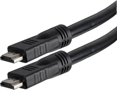 PRO SIGNAL - High Speed HDMI Lead, Male to Male, 15m Black