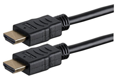 PRO SIGNAL - High Speed HDMI Lead, Male to Male, Gold Plated, 7m Black