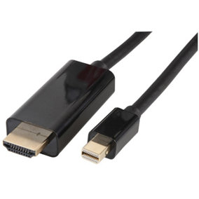 PRO SIGNAL - Mini DisplayPort to HDMI Cable, 1m Black