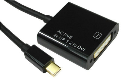 PRO SIGNAL - Mini DisplayPort V1.2 to 4K DVI Adaptor