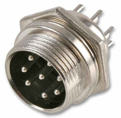 PRO SIGNAL - Multipole Panel Plug, 8 Pin