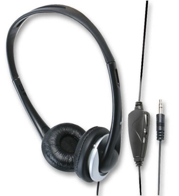 PRO SIGNAL - On-Ear Headphones with Volume Control 6m Lead