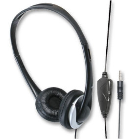 PRO SIGNAL - On-Ear Headphones with Volume Control 6m Lead