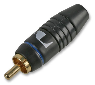PRO SIGNAL - Phono Plug, Gold, Blue