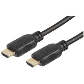 PRO SIGNAL - Premium Active High Speed 4K UHD HDMI Lead with Ethernet, Booster IC, Male to Male, Gold Contacts, 25m Black