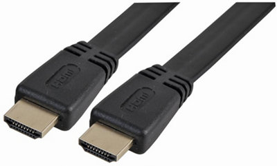 PRO SIGNAL Premium High Speed HDMI Lead Male to Male Low Profile, 1m Black Price Comparisons | Compare The Build