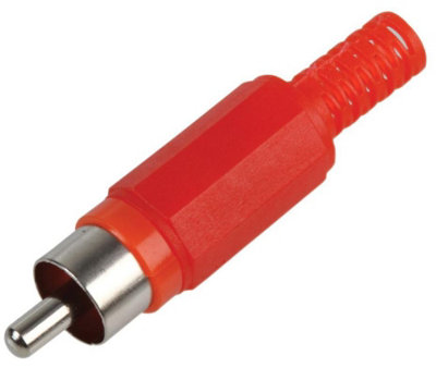 PRO SIGNAL - RCA Phono Plug, Red