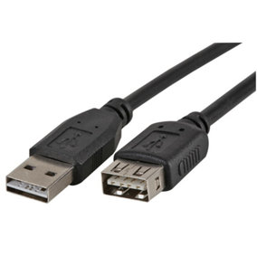 PRO SIGNAL - Reversible USB 2.0 A Lead Male to Female 2m