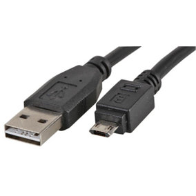 PRO SIGNAL - Reversible USB 2.0 A Male to Micro USB B Lead 2m