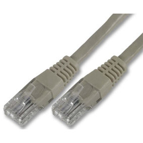 PRO SIGNAL - RJ45 Male to Male Cat5e UTP Ethernet Patch Lead, 30m Grey