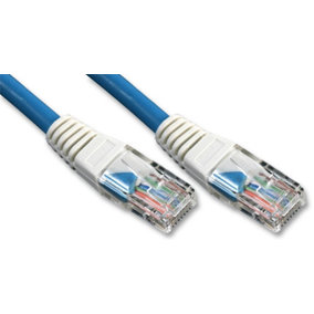 PRO SIGNAL - RJ45 Male to Male Cat5e UTP LSOH Ethernet Patch Lead, 15m Blue