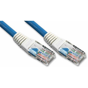 PRO SIGNAL - RJ45 Male to Male Cat5e UTP LSOH Ethernet Patch Lead, 3m Blue