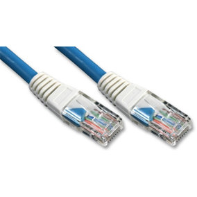 PRO SIGNAL - RJ45 Male to Male Cat5e UTP LSOH Ethernet Patch Lead, 5m Blue