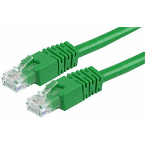 PRO SIGNAL - RJ45 Male to Male Cat6 UTP Ethernet Patch Lead, 10m Green