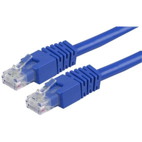 PRO SIGNAL - RJ45 Male to Male Cat6 UTP Ethernet Patch Lead, 20m Blue