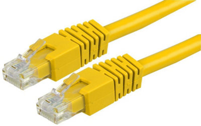 PRO SIGNAL - RJ45 Male to Male Cat6 UTP Ethernet Patch Lead, 20m Yellow