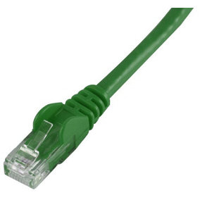 PRO SIGNAL - Snagless Cat6 UTP LSOH Ethernet Patch Lead, Green 0.2m