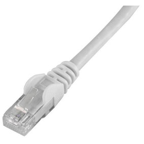 PRO SIGNAL - Snagless Cat6 UTP LSOH Ethernet Patch Lead, White 1m
