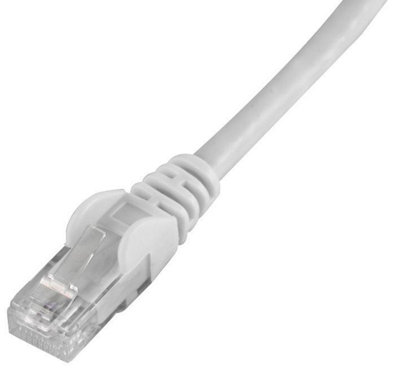 PRO SIGNAL - Snagless Cat6 UTP LSOH Ethernet Patch Lead, White 5m
