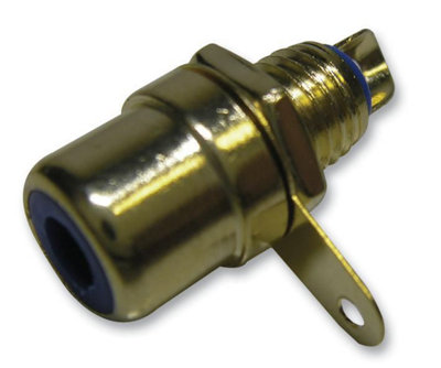 PRO SIGNAL - Socket, Phono, Gold / Blue