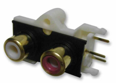 PRO SIGNAL - Sockets, 2x Phono, Gold, PCB Price Comparisons | Compare The Build