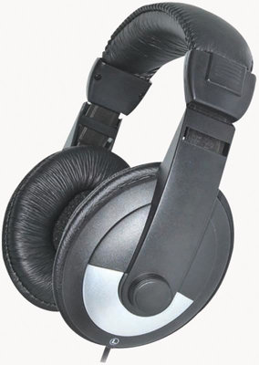 PRO SIGNAL - Stereo Headphones - Black/Silver