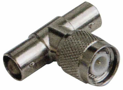 PRO SIGNAL - T Adaptor, TNC Male to 2x BNC Jack