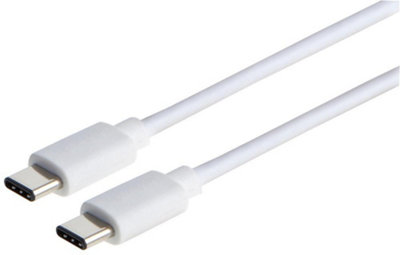 PRO SIGNAL - USB 2.0 Type-C to USB Type-C Cable, 1m White Price Comparisons | Compare The Build