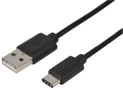 PRO SIGNAL - USB-A Male to USB-C Male USB 2.0 Lead, 0.5m