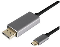 PRO SIGNAL - USB-C Male to 4K DisplayPort Male Adaptor Lead, 1m Black