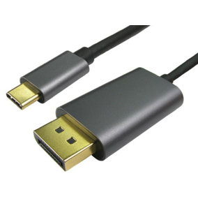 PRO SIGNAL - USB-C Male to DisplayPort Male Adaptor Lead, 1m