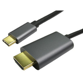 PRO SIGNAL - USB-C Male to HDMI Male Adaptor Lead, 3m