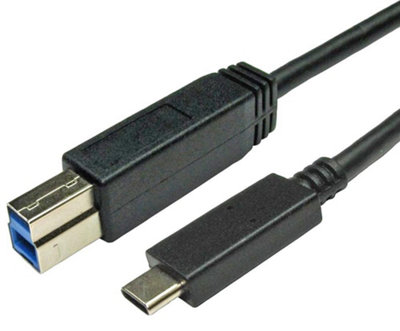 PRO SIGNAL - USB-C Male to USB 3.0 B Male Lead, 2m