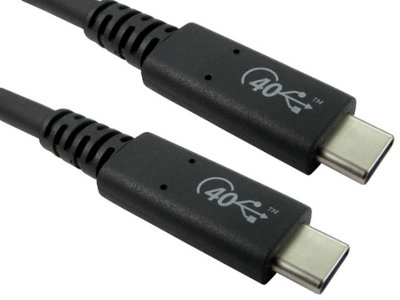 PRO SIGNAL - USB-C Plug to USB-C Plug Certified USB4 Lead, 1m Bulk