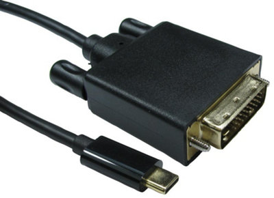 PRO SIGNAL - USB-C to DVI Lead, 5m 4K 30Hz