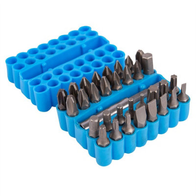Pro User 33pc Chrome Vanadium Screwdriver Bit Set
