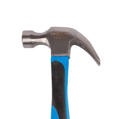 Pro User Fibreglass Hammer - 16oz - Blue