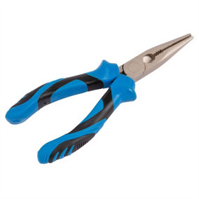 Pro User - Forged Steel Long Nose Pliers - 15cm - Blue