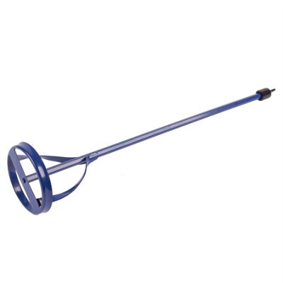 Pro User Metal Paint Mixer 8cm x 40cm x 7.8mm Blue DIY at B&Q