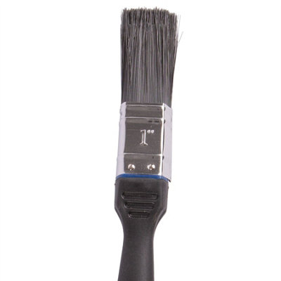 Pro User - No Bristle Loss Plastic DIY Paint Brush - 2.5cm - Black
