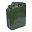 Pro User - Steel Jerry Can with Spout - 20L - Green