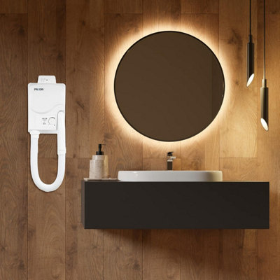 Pro Washroom Body & Hair Dryer - Wall-Mounted Hair Dryers with Shaver ...