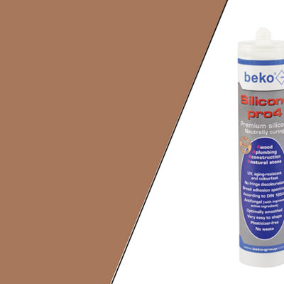 Pro4 Premium Silicone - Quadruple Application - 310ml Walnut