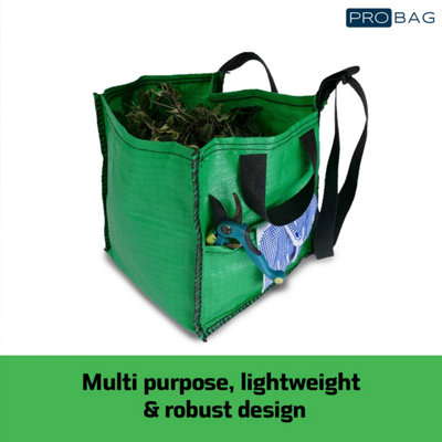 PRObag Caddy Bag - Garden Waste Bag with Shoulder Strap - 50 Litre