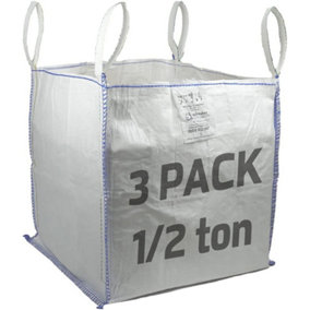 PRObag Garden Waste Bag - 340 Litre - Half Tonne Bulk Bag - PREMIUM GRADE - Large Heavy Duty Garden Bag
