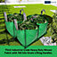 PRObag Garden Waste Bags - 90 Litre - 1 to 5 Sacks - PREMIUM GRADE - Industrial Fabric and Handles