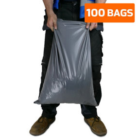 PRObag - Polythene Rubble Sacks - ULTRA Heavy Duty Rubble Bags - Extra THICK Industrial Grade Builders Rubble Bags