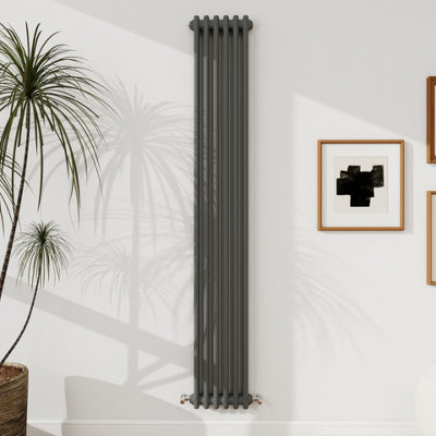 Probaty Bathrooms 1800x290mm Cast Iron Style Traditional Radiator 2 ...