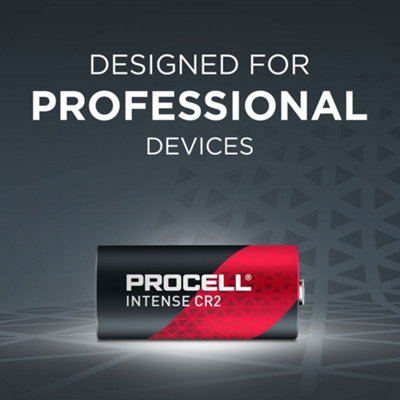 Procell Intense CR2 3V Lithium Battery - Pack of 10